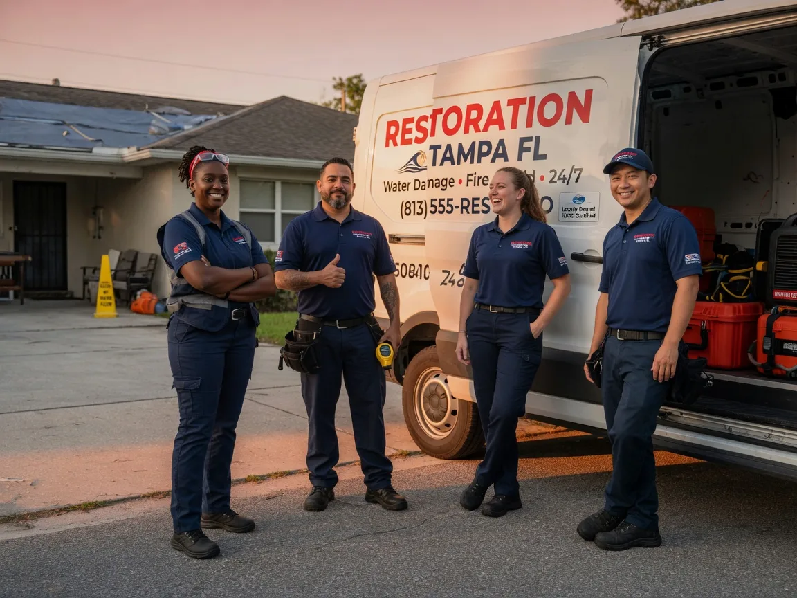Water Damage Restoration company in Farmington, WV